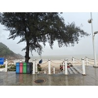溪涌之行，6月風(fēng)雨擋不住激埃特的熱情
